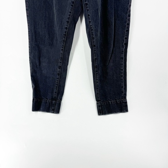 ✅ ONE TEASPOON STREET WALKERS BLACK HIGH WAISTED 80S JEANS SIZE 28 BAGGY FRONT - Picture 7 of 7